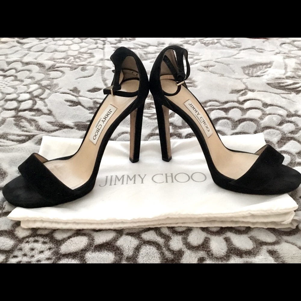 Jimmy Choo 🖤 Black Stilettos